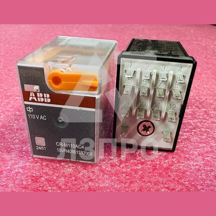 Реле промежуточное 110VAC 1SVR405613R7000 CR-M110AC4 ABB