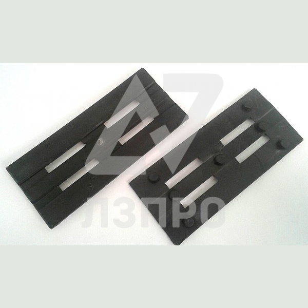 Вкладыш башмака кабины 178x78x4,5 7 PIN T-16 для лифта Lift Material (Пр-во Россия)