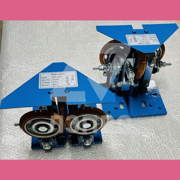 Башмак роликовый (D=125mm, направляющая 16мм) RG3S-D125