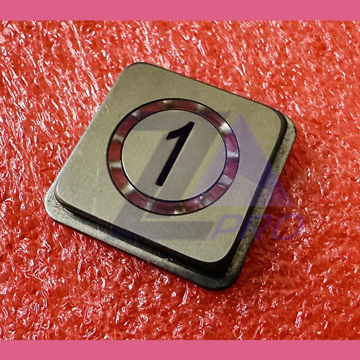 Толкатель квадратный 1 кнопочного модуля ВКЛ13А-7